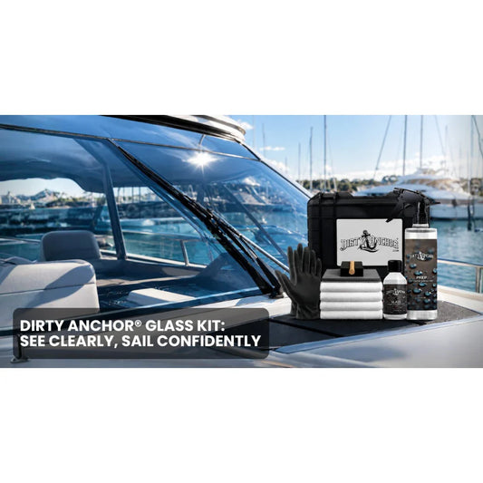 Dirty Anchor® Glass Kit: See Clearly, Sail Confidently