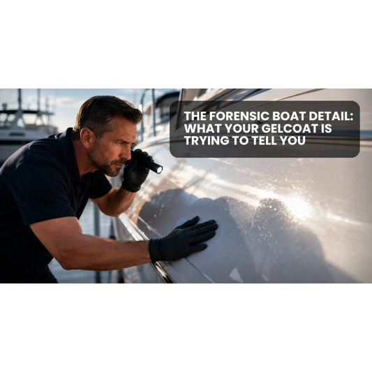 The Forensic Boat Detail: What Your Gelcoat is Trying to Tell You